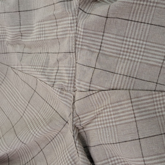 BurnSide Flat Front Golf Walking Plaid Tan Shorts Men's Size 38 - Picture 7 of 15